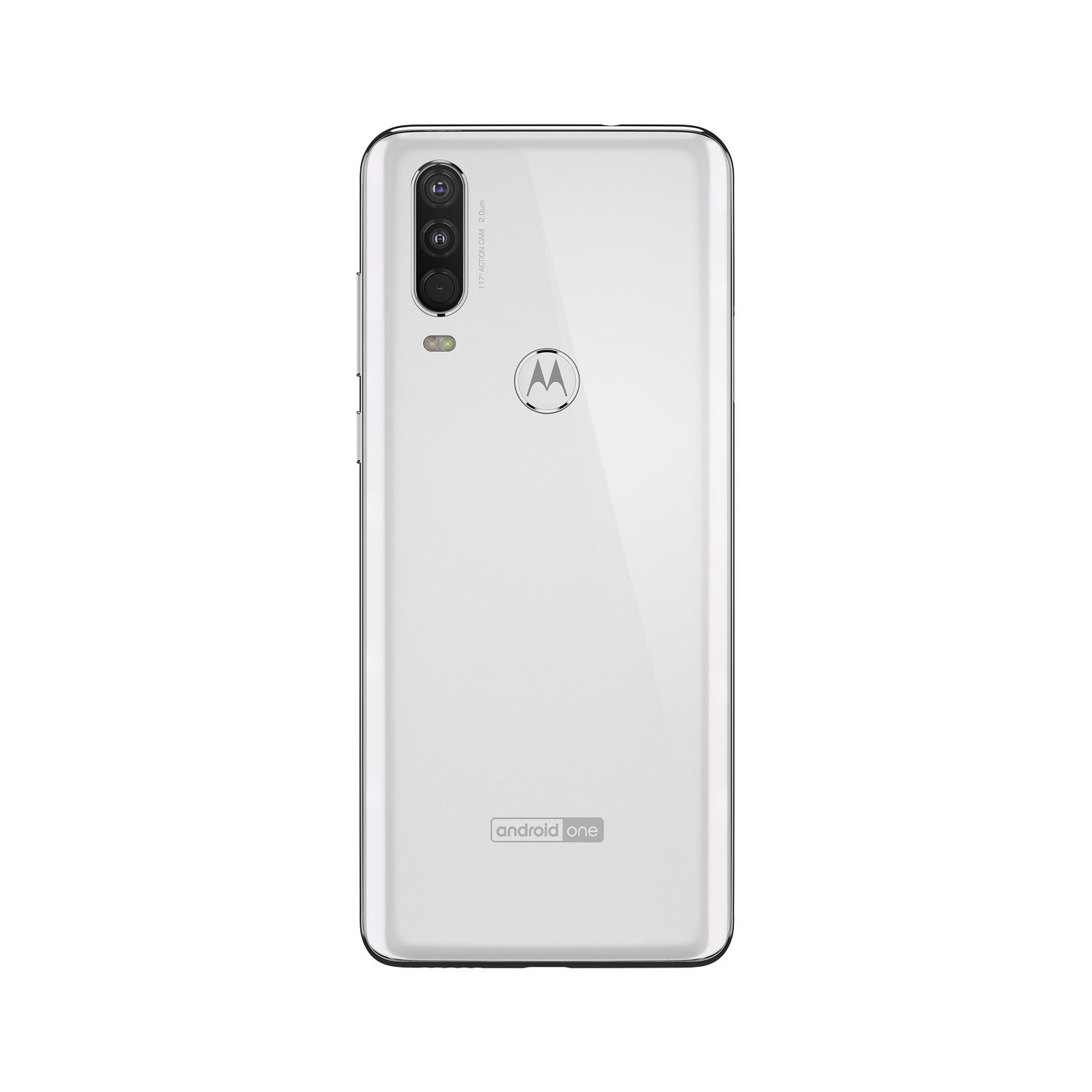 MOTOROLA One Action 128 GB Weiss Dual SIM