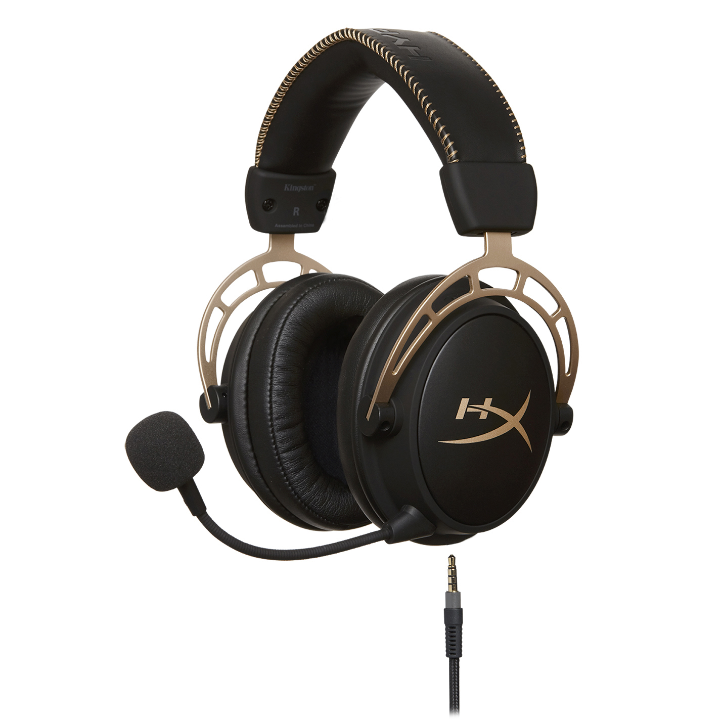 HYPERX Cloud Alpha, Over-ear Gaming Headset Schwarz/Gold