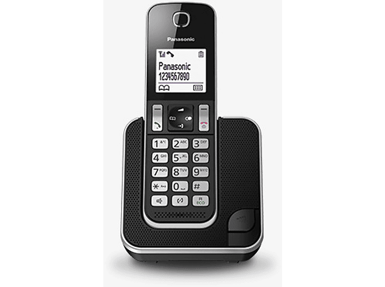 Teléfono - Panasonic KX-TGD320, Inalámbrico, Contestador, Bloque Llamada, Reducción de ruido, Manos Libres