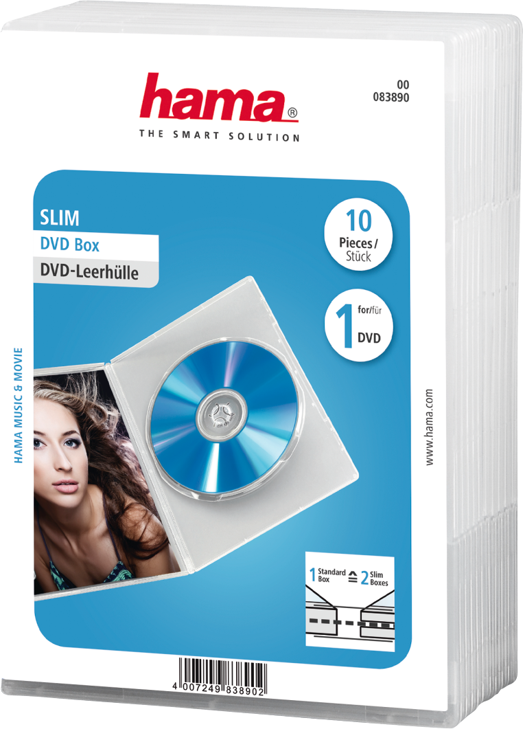 HAMA Boîtiers DVD (83890)