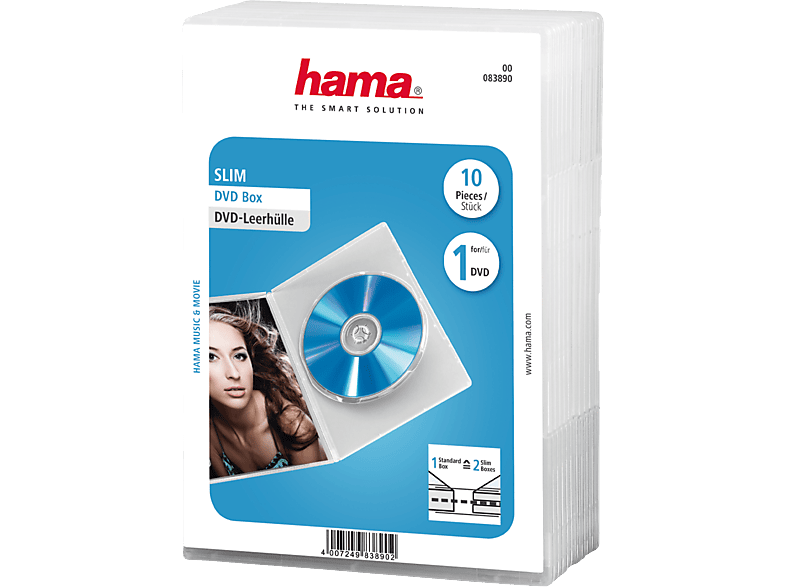 HAMA Boîtiers DVD (83890)