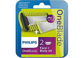 PHILIPS QP620/50 OneBlade Paket för ansikte + kropp