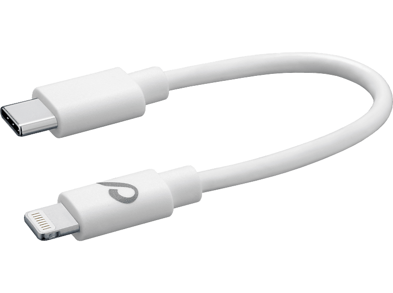 CELLULARLINE USB-C / Lightning-kabel 15 cm (USBDATAC2LMFI15CMW)