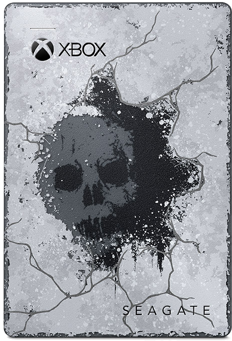 SEAGATE 2TB XBOX WHITE SKIN GEARS OF WAR 5