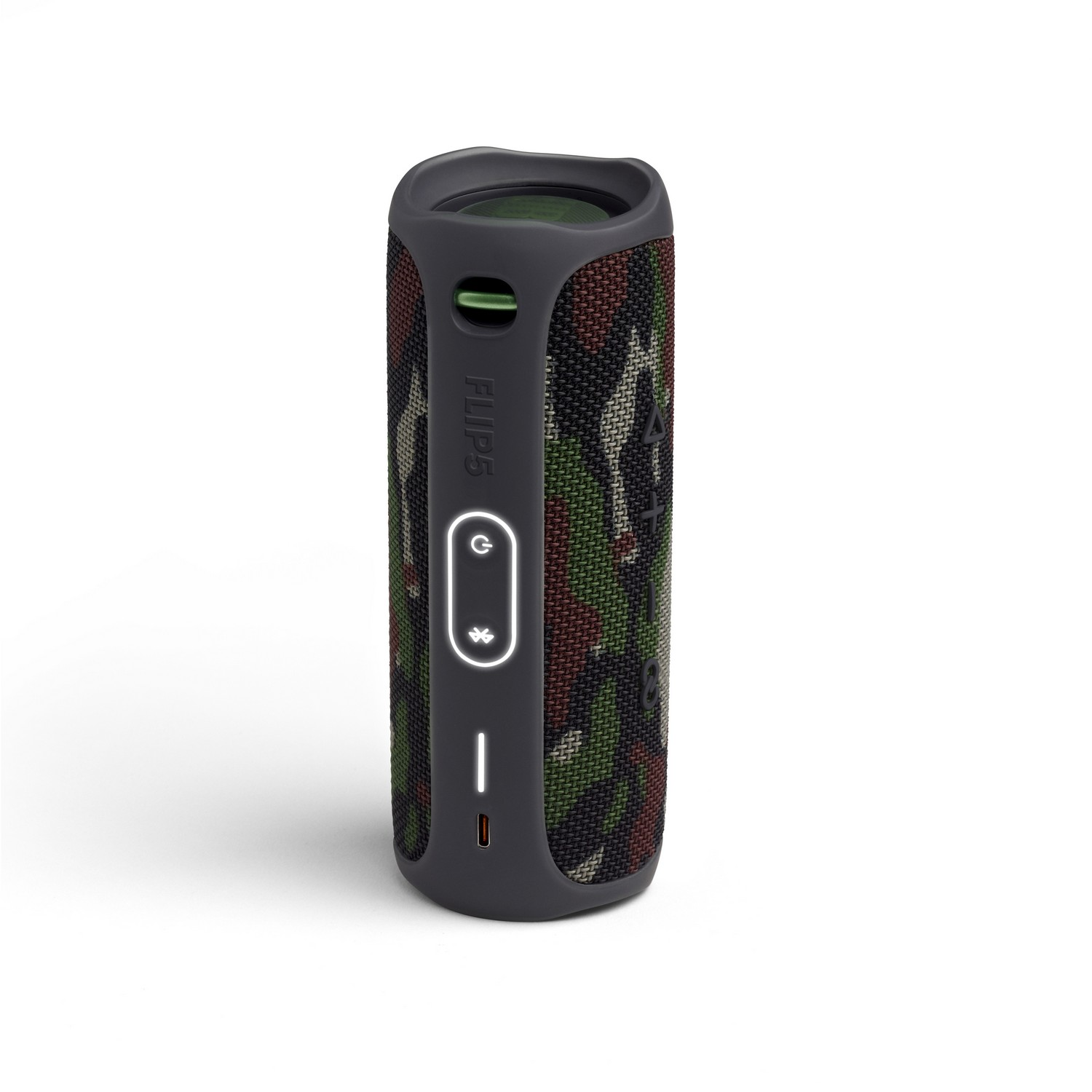Altavoz inalámbrico - JBL Flip 5, 20 W, Autonomía 12h, Resistente al agua, Camuflaje