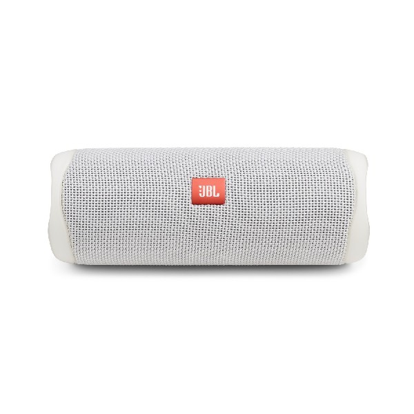 Altavoz inalámbrico - JBL Flip 5, 20 W, Autonomía 12h, Resistente al agua, Blanco