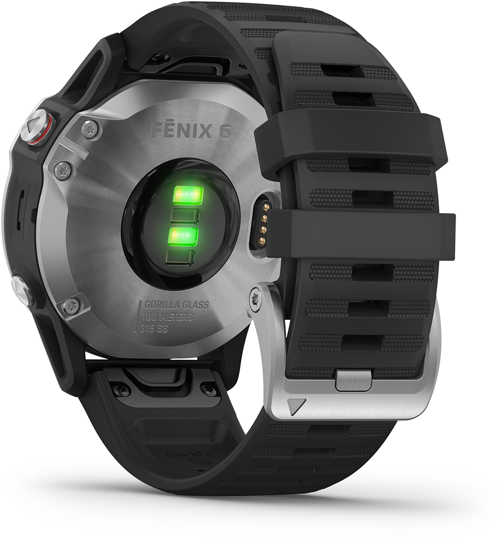 GARMIN fenix 6 47 mm Zwart/Zilver