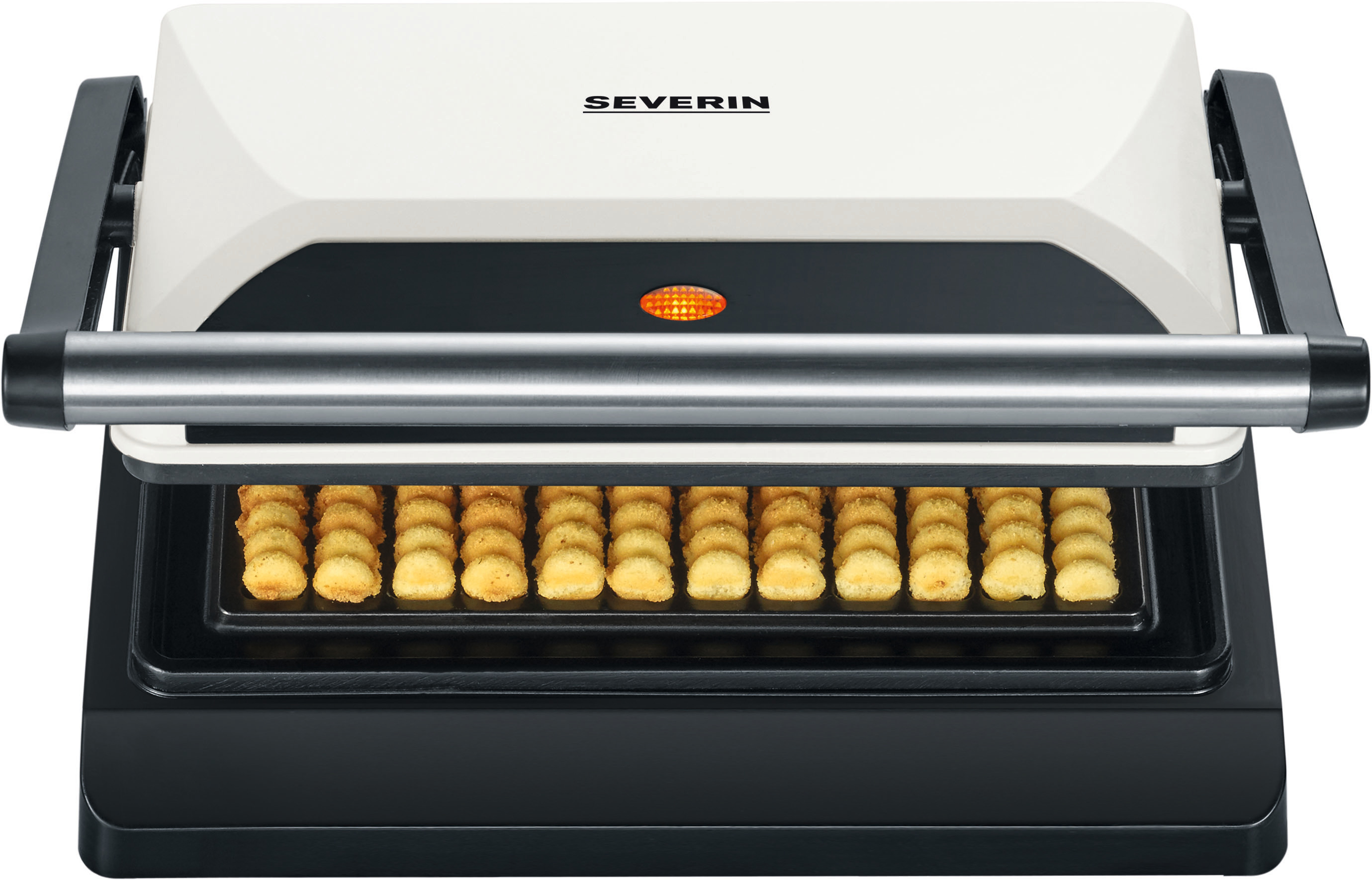 SEVERIN WA 2114 Waffelpommes-Maker Beige