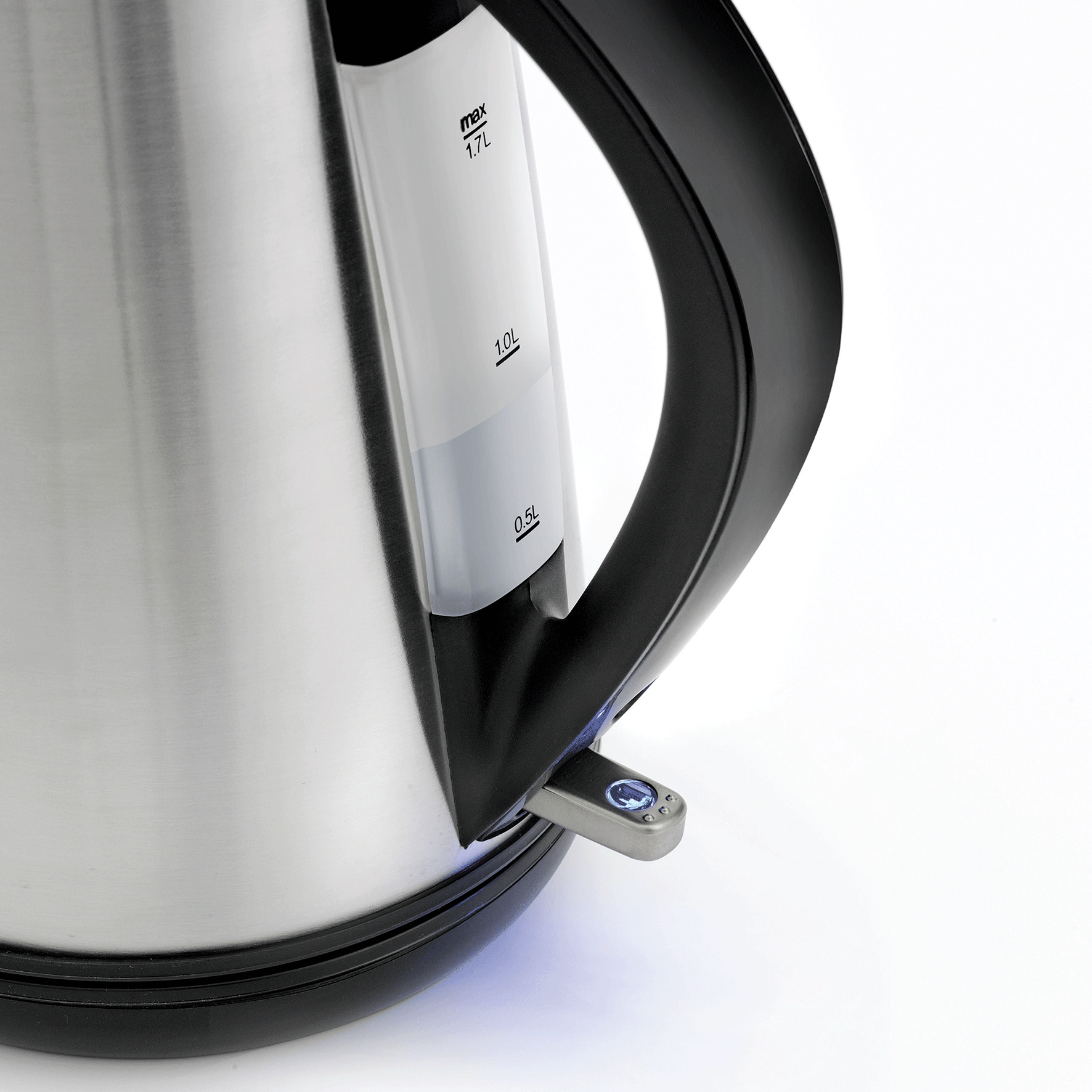 KOENIG Steel Line - Wasserkocher (, Edelstahl/Schwarz)