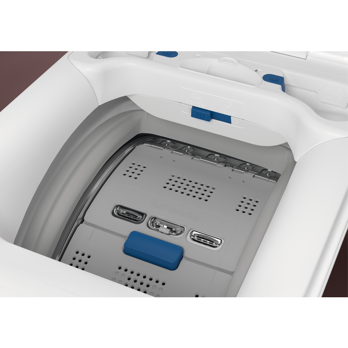 ELECTROLUX EW6T3269H SensiCare felültöltős mosógép, 6 kg, 1200 f/p., LCD kijelző, TimeManager
