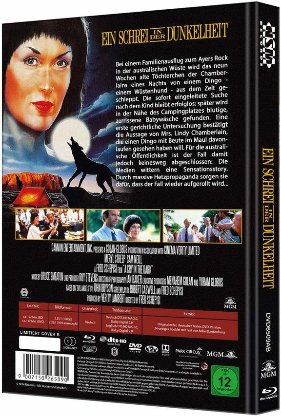 Ein Schrei in der Dunkelheit Blu-ray + DVD