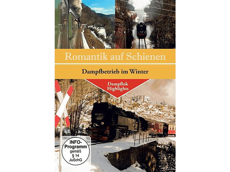 Romantik Auf Winter DVD Im Schienen-Dampfbetrieb