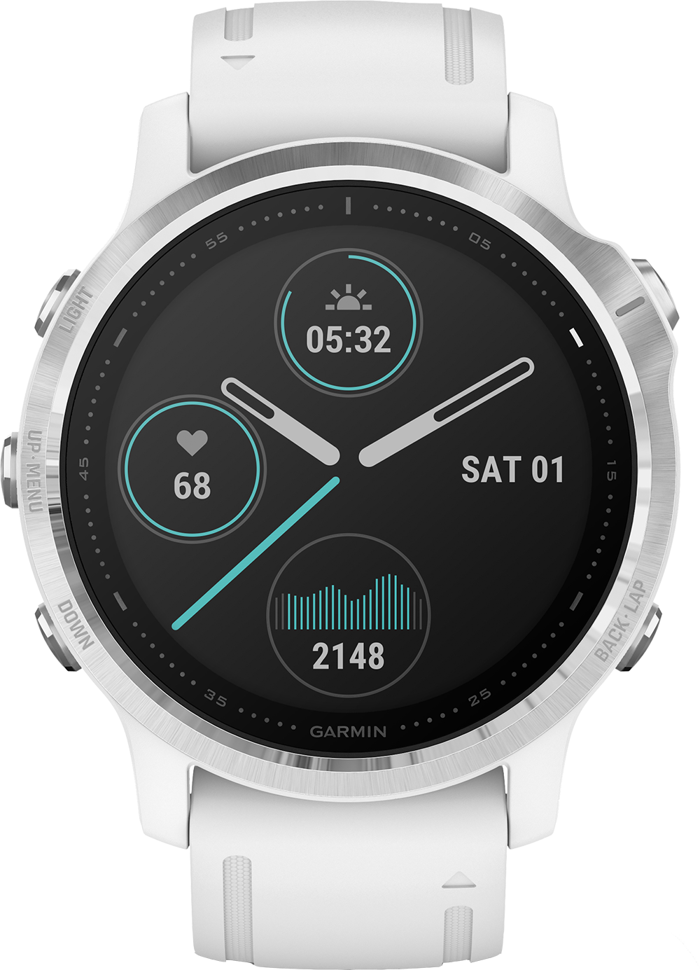 GARMIN fenix 6S 42 mm Wit/Zilver
