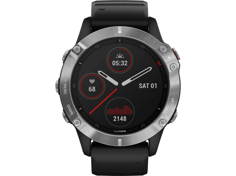 GARMIN fenix 6 47 mm Zwart/Zilver kopen 