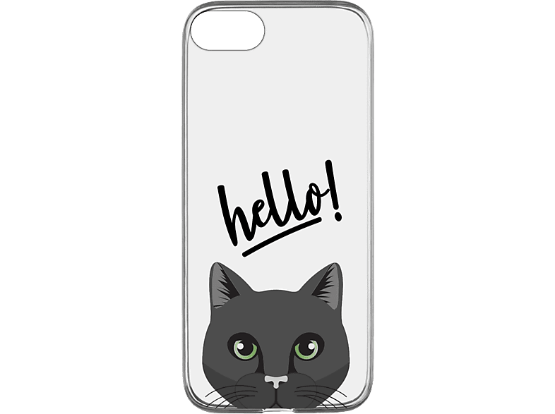 CELLULARLINE Hard Cover Hello Cats iPhone 8/7/6S/6 (STYCHELLOIPH747)