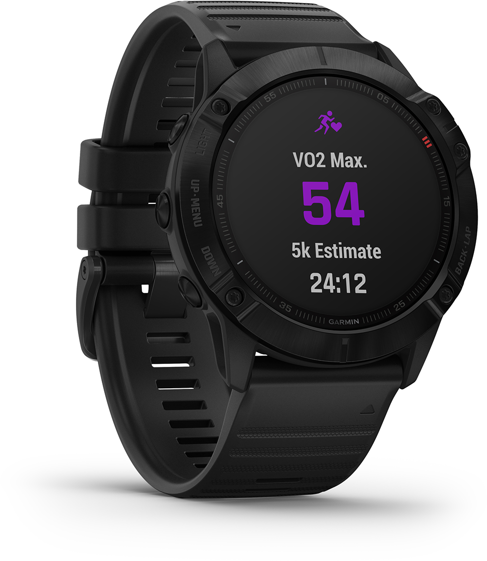 GARMIN fenix 6X Pro 51 mm Zwart/Grijs