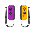 Joy-Con 2er-Set (neon-lila/neon-orange)