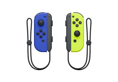 NINTENDO Switch Joy-Con 2er-Set Controller Controller Blau/Neon-Gelb Nintendo  Switch Controller