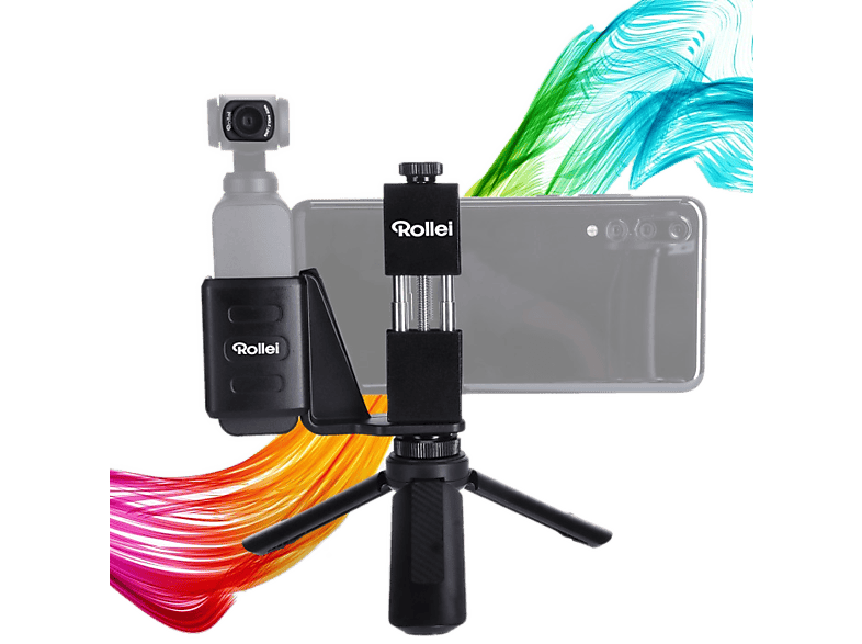 Rollei Houder Vlog Voor DJI Osmo Pocket + Wide Angle Lens (21654)