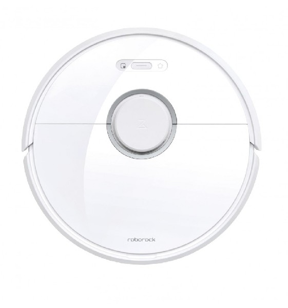 Robot aspirador - Roborock S6, 2000 Pa, Autonomía 2.5h, Programable, Aplicación MiHome Xiaomi, Blanco