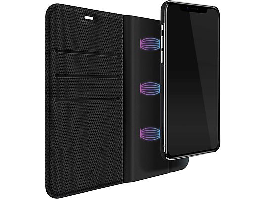 BLACK ROCK 2 in 1 Wallet - Schutzhülle (Passend für Modell: Samsung Galaxy A40)