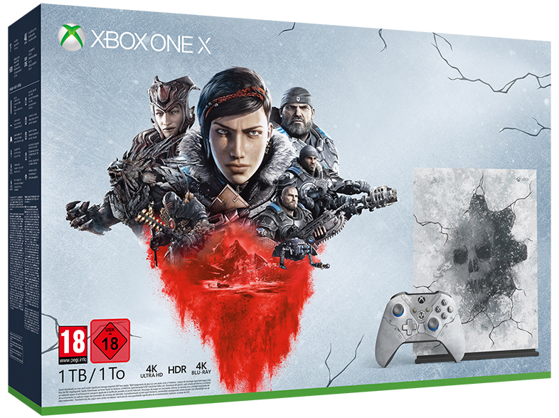 MICROSOFT Xbox One X 1TB - Gears 5 Limited Edition Bundle