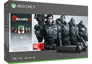 MICROSOFT Xbox One X 1TB - Gears 5 Bundle