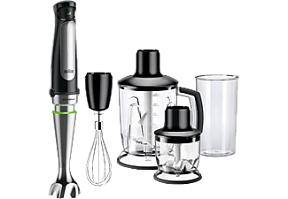 BRAUN MQ 7045X - Mixeur plongeant set (Chrome/Noir)