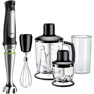 BRAUN MQ 7045X - Mixeur plongeant set (Chrome/Noir)