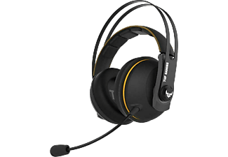 ASUS TUF Gaming H7 Vezeték Nélküli Gaming Headset, Fekete/Sárga