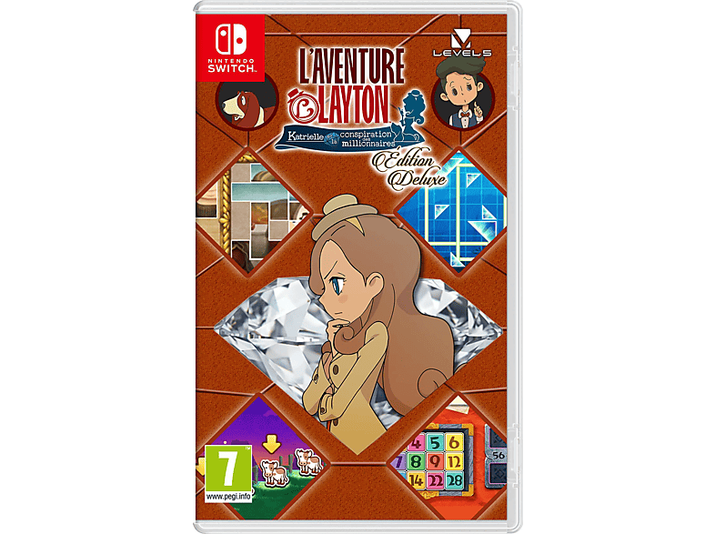 L'Aventure Layton: Katrielle Et La Conspiration Des Millionnaires Deluxe Edition FR Switch