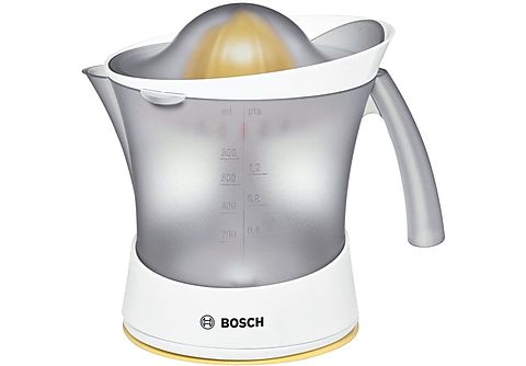 Exprimidor - Bosch MCP3500N, 25W, 0.8L, Recogecables, Blanco