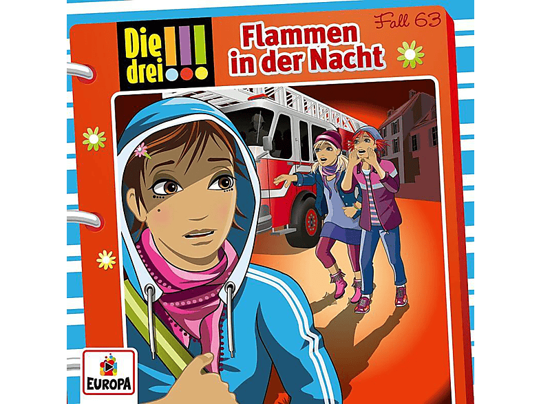 Die Drei ??? - 063/Flammen in der Nacht - (CD)