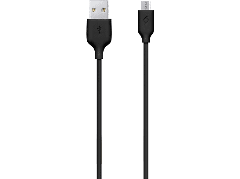 TTEC 2DK7530S  USB-A - Micro USB Kablosu  Siyah