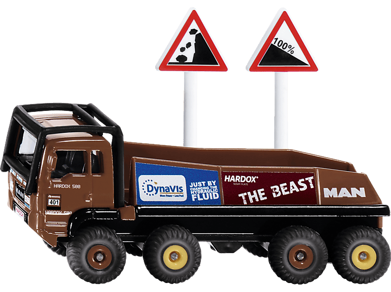 SIKU HS Schoch MAN 8X8 Spielzeugmodell Truck Trial Mehrfarbig