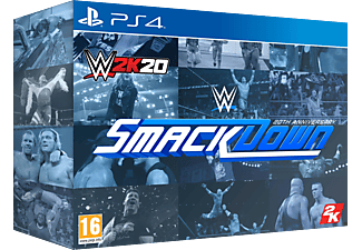 WWE 2K20 SmackDown! 20th Anniversary : Édition Collector - PlayStation 4 - Französisch