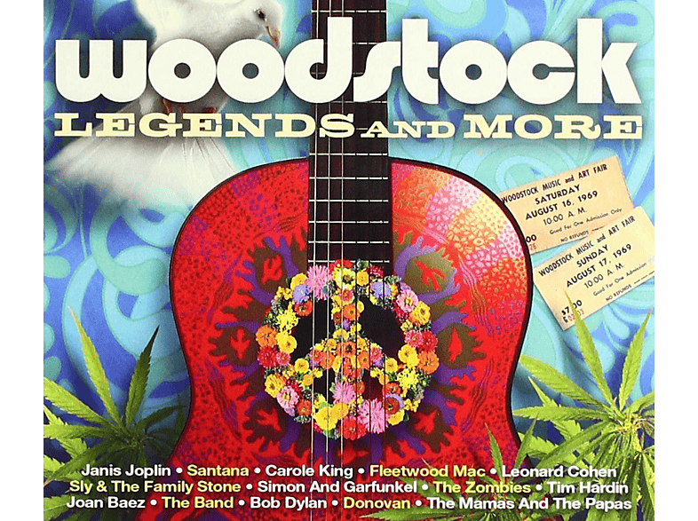 Verschillende artiesten - Woodstock Legends And More CD