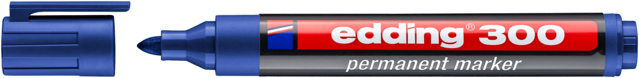 EDDING 4-300-3-1999 Permanentmarker Schwarz