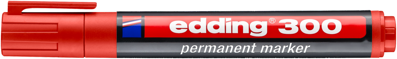 EDDING 4-300-3-1999 Permanentmarker Schwarz