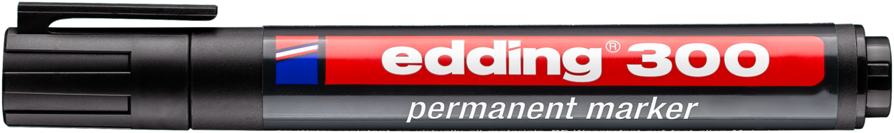 EDDING 4-300-3-1999 Permanentmarker Schwarz