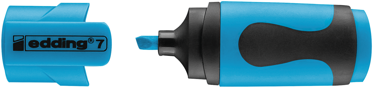 EDDING 4-7-5-1999 Textmarker Neonblau, Neongrün, Neongelb, Neonorange, Neonpink