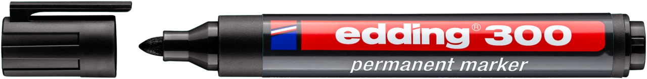 EDDING 4-300-3-1999 Permanentmarker Schwarz