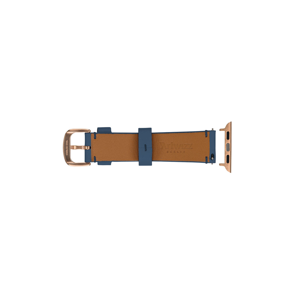 ARTWIZZ WatchBand Leather, Ersatzarmband, Nordic Blue