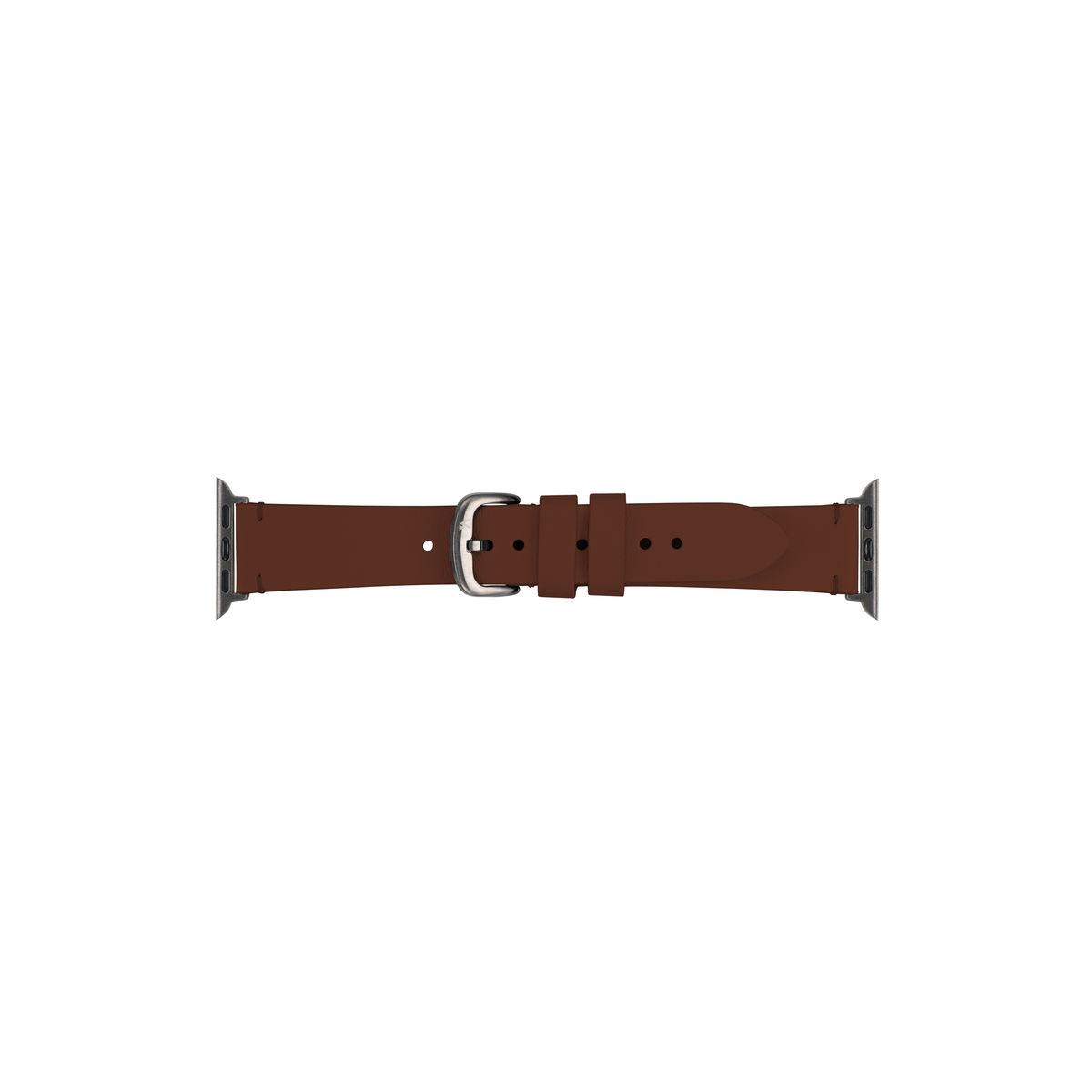 ARTWIZZ WatchBand Leather, Braun Ersatzarmband, Apple