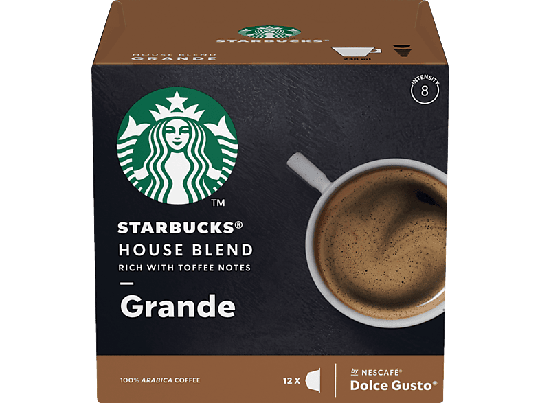 STARBUCKS HOUSE BLEND BY NESCAFE DOLCE GUSTO Kaffekapseln ...