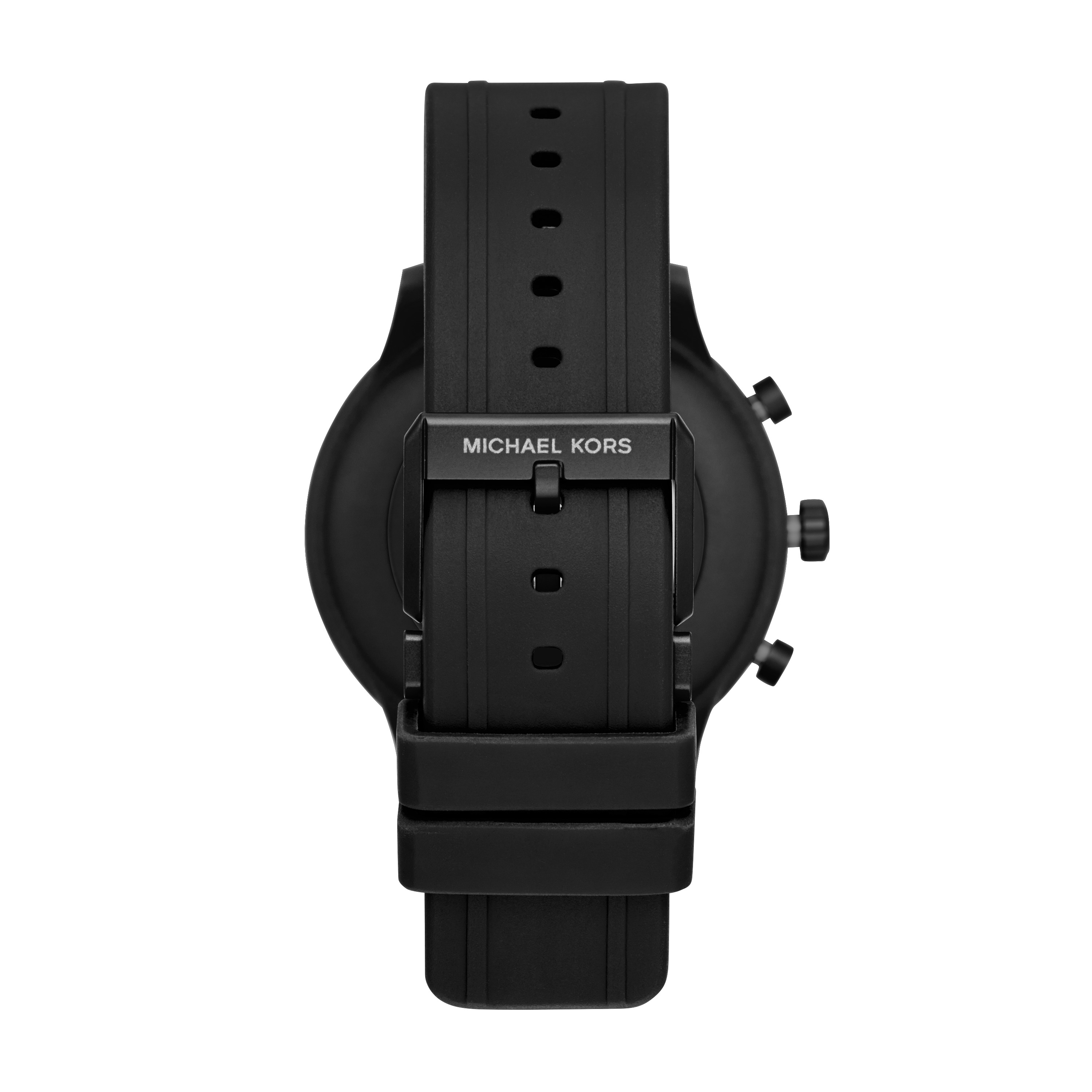 MICHAEL KORS MKT5072 MKGO Smartwatch Aluminium Silikon, 190 mm, Schwarz/Silber