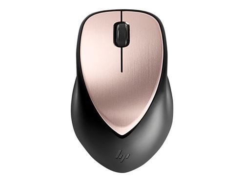 Ratón inalámbrico - HP Envy 500, Oro rosa, 1600 ppp