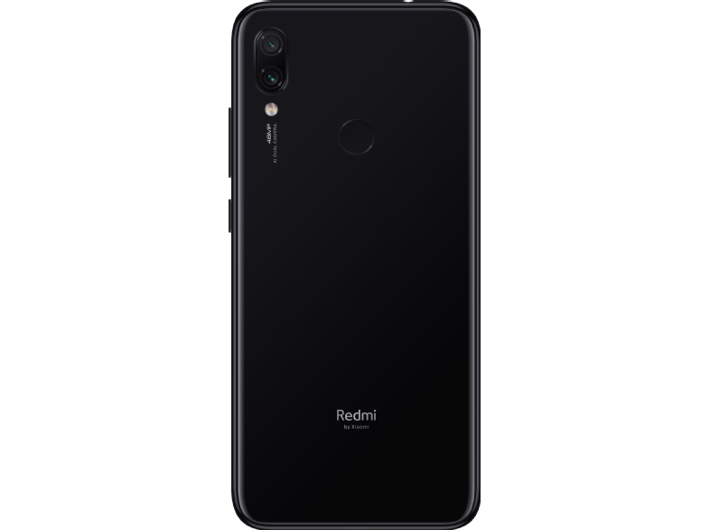 Móvil - Xiaomi Redmi Note 7, Negro, 64GB, 4GB RAM, 6.3" FHD+, Snapdragon 660 + Inst. Protector Pantalla