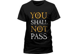 Herr der Ringe Unisex T-Shirt You Shall Not Pass