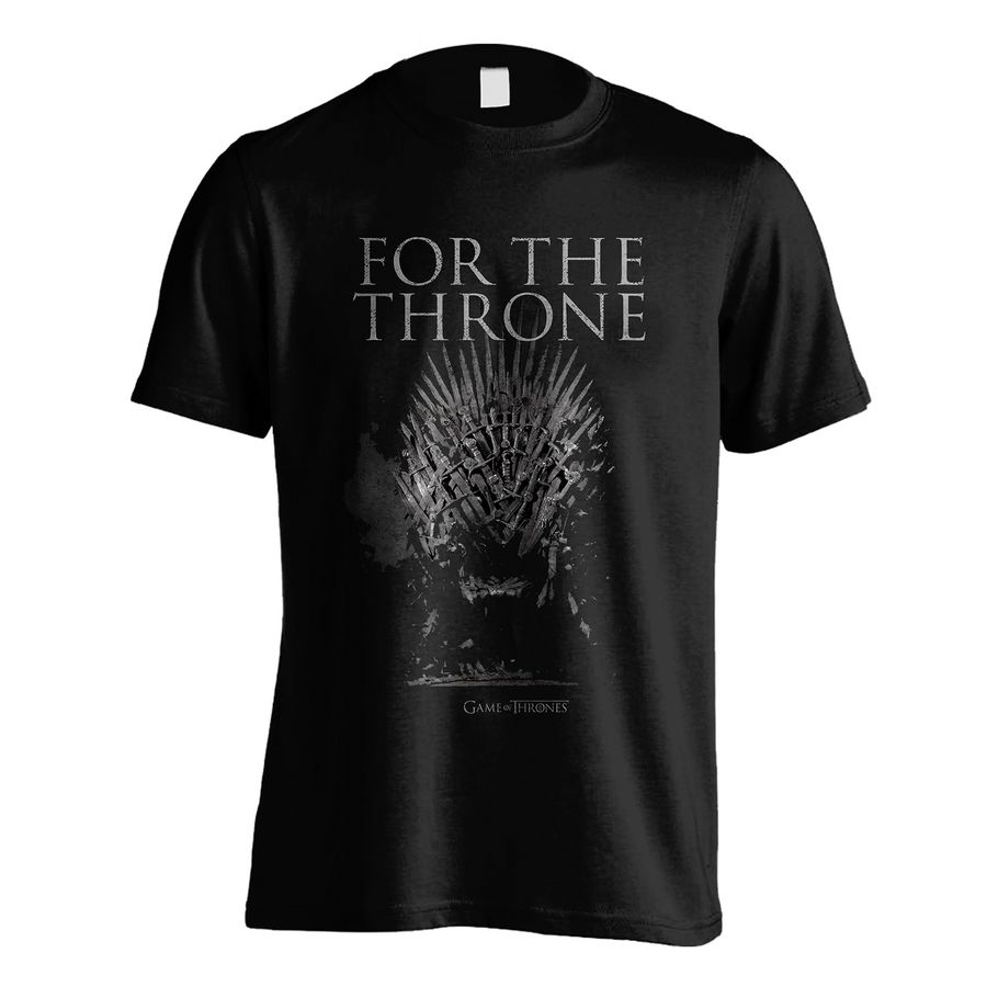 INDIEGO T-Shirt Game Thrones Throne is DISTRIBUTION T-Shirt of The Waiting